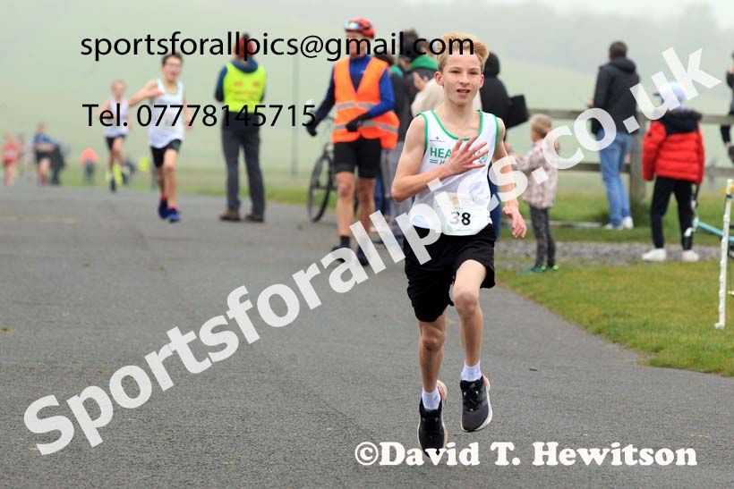 Boys and Girls Under-13s, 2022 Heaton Memorial 10k Road Race, Newcastle Town Moor.  Photo: David T. Hewitson/Sports for All Pics